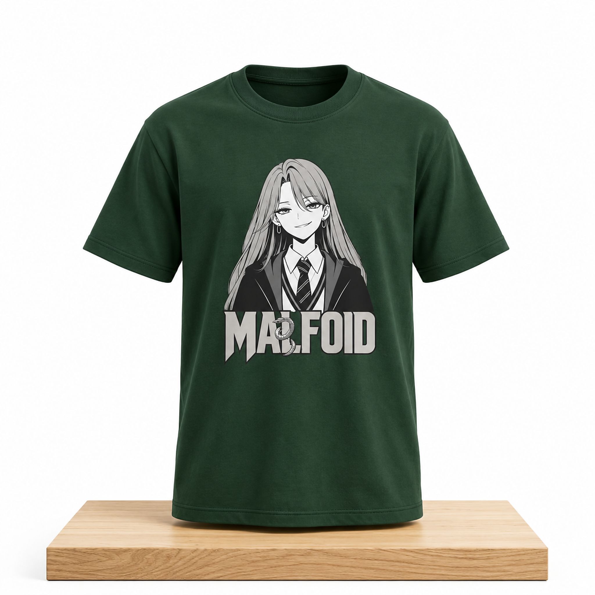Malfroid Monochrome Manga Girl Shirt 1 Malfroid Monochrome Manga Girl Chain Logo Shirt Unisex Hoodie dong129466600 2