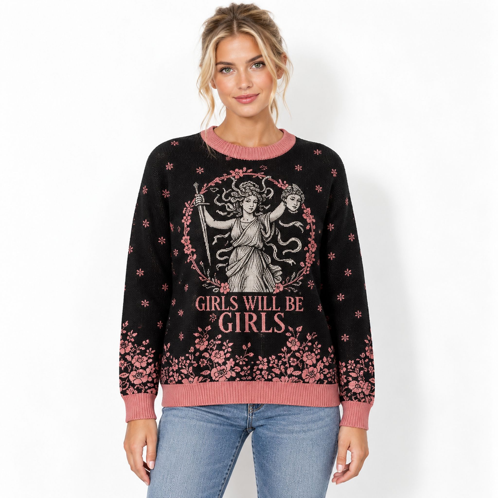 Girls Will Be Girls Christmas 2026 Ugly Sweater Girls Will Be Girls Christmas 2026 Ugly Sweater