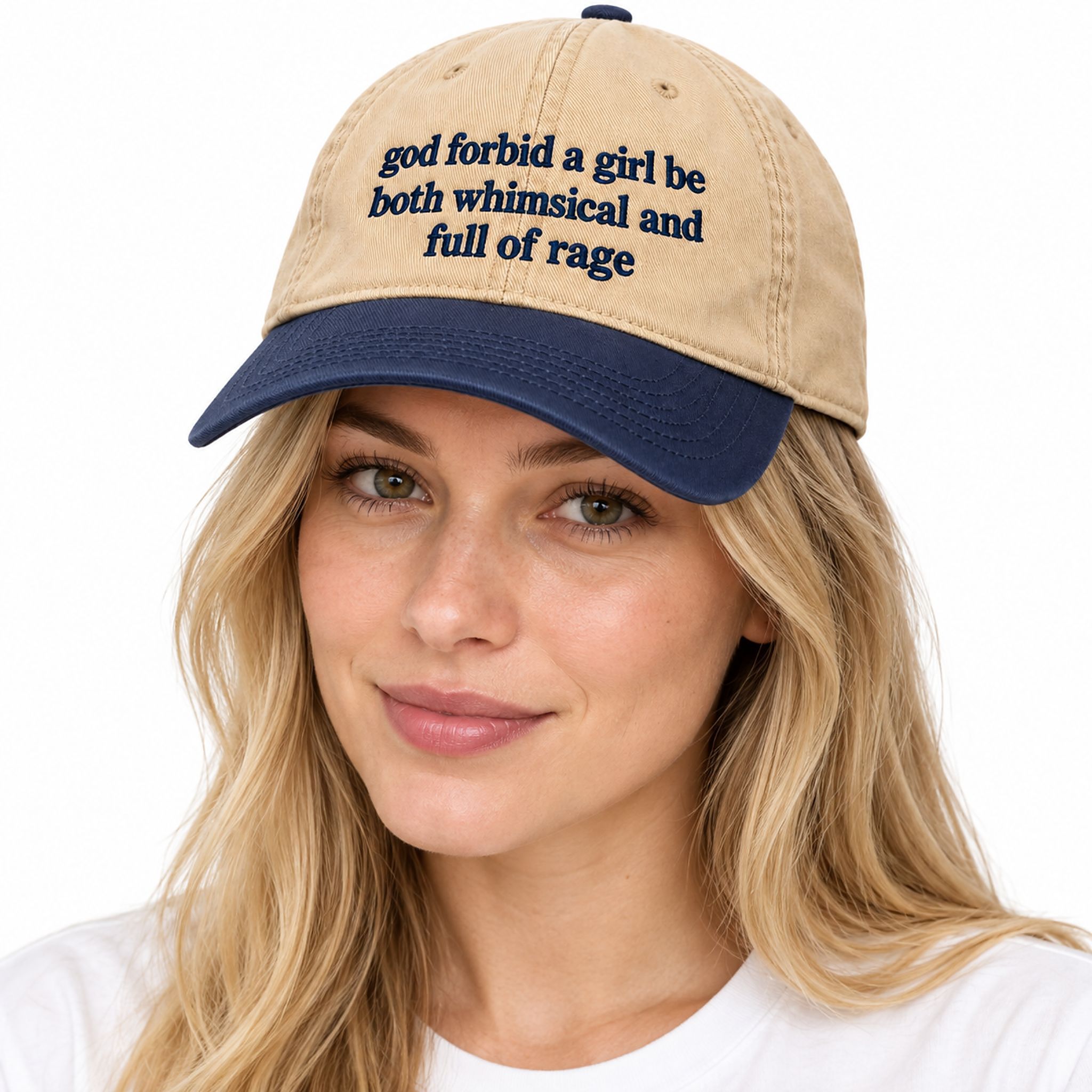 God Forbid A Girl Be Both Whimsical And Full Of Rage Hat God Forbid A Girl Be Both Whimsical And Full Of Rage Hat