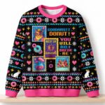 Goodardnit Donut You Will Bill Break Me Christmas 2026 Ugly Sweater