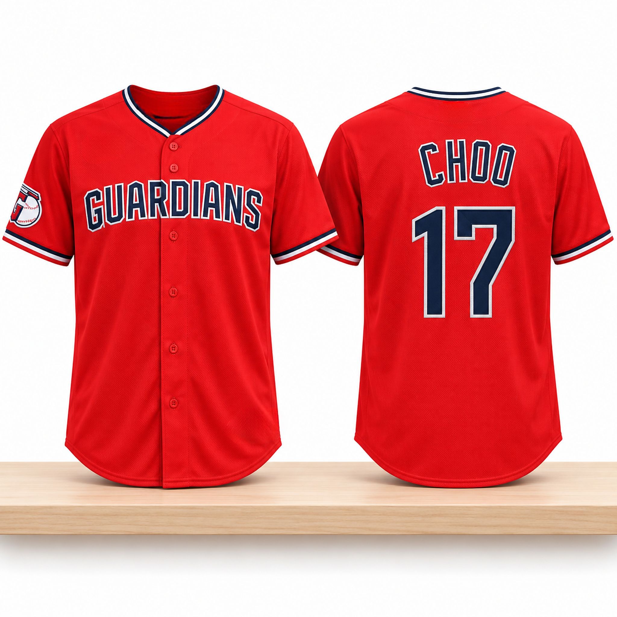 Guardians Shin Soo Choo ALCS Game 5 2026 Jersey 1 Guardians Shin Soo Choo ALCS Game 5 2026 Jersey 2