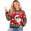 Ho Ho Ho Santa Sunglasses Christmas 2026 Ugly Sweater