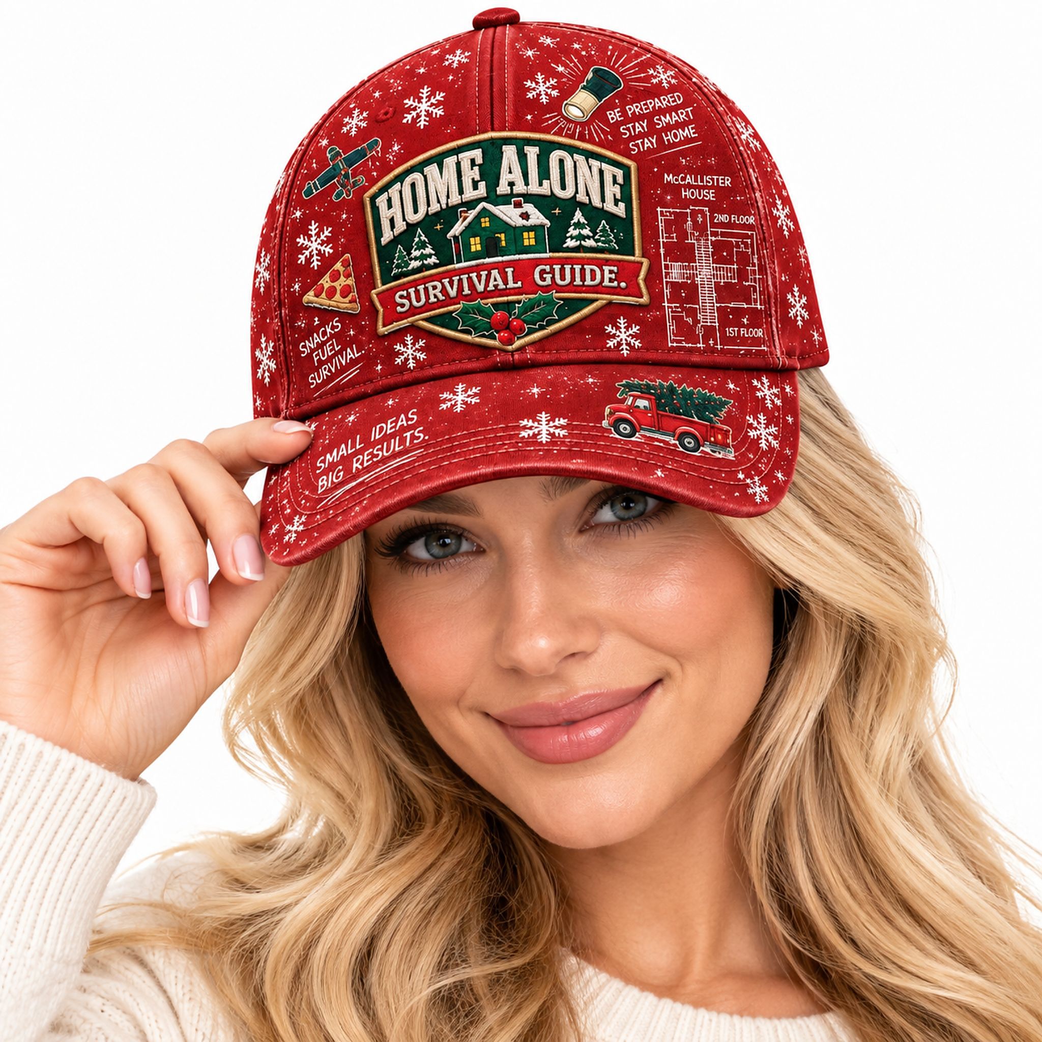 Home Alone Survival Guide Christmas 2026 Hat Home Alone Survival Guide Christmas 2026 Hat