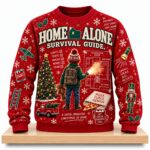 Home Alone Survival Guide Christmas 2026 Sweatshirt