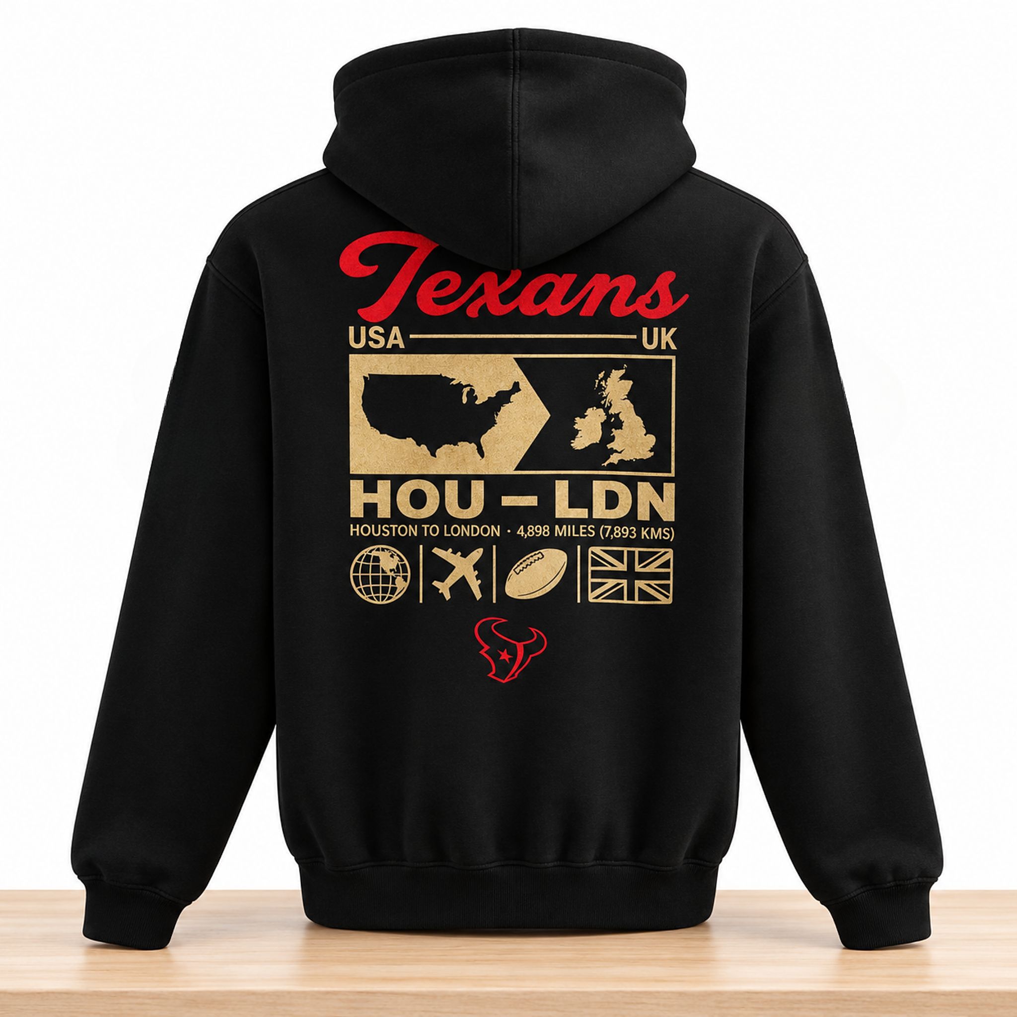 Houston Texans London Game HOU LDN 2026 Hoodie 2 Houston Texans London Game HOU LDN 2026 Hoodie 3