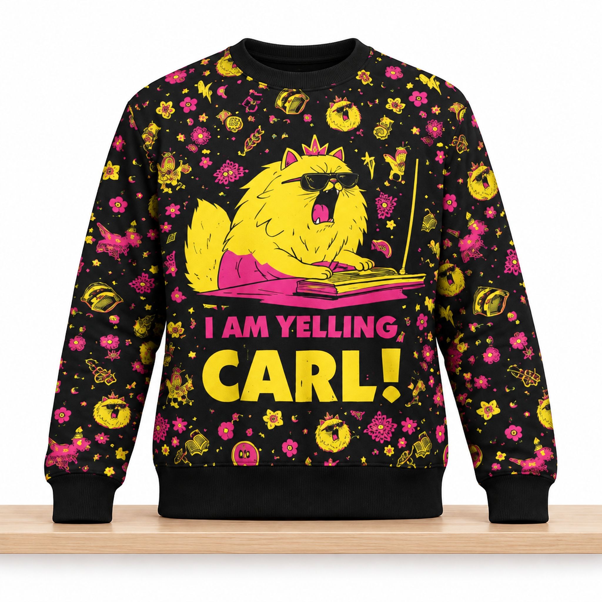 I Am Yelling Carl Christmas 2026 Ugly Sweater 1 I Am Yelling Carl Christmas 2026 Ugly Sweater 2