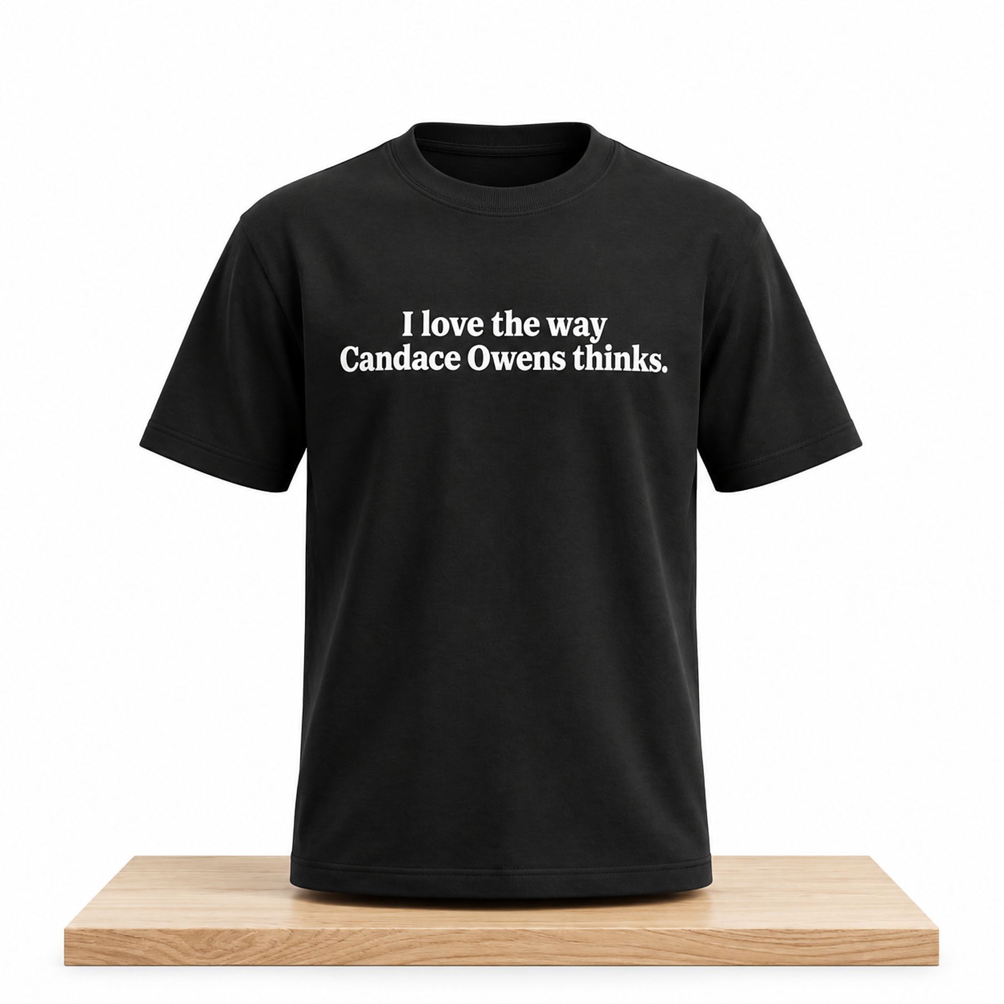 I Love The Way Candace Owens Thinks Shirt 1 I Love The Way Candace Owens Thinks Shirt 2