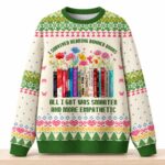 I Survived Reading Banned Books All I Got Was Smarter And More Empathetic Christmas 2026 Ugly Sweater