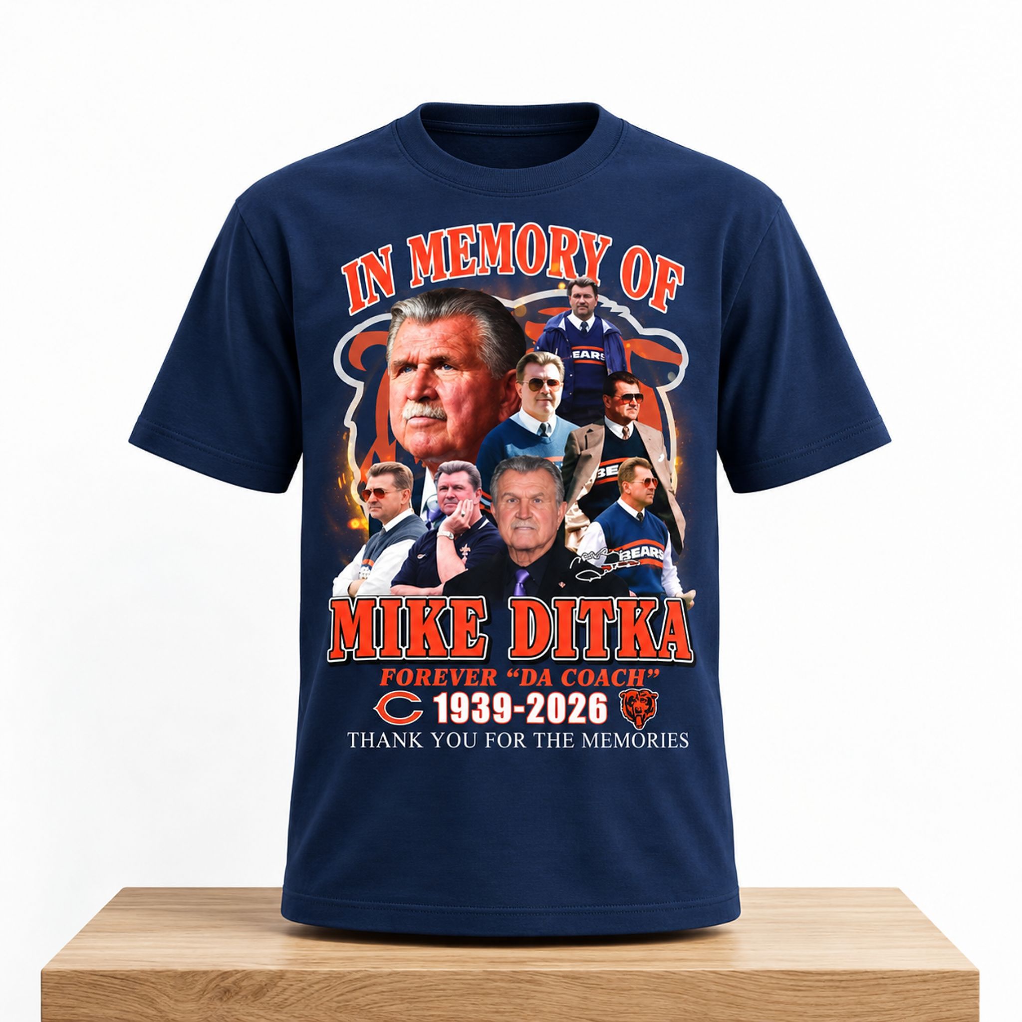 In Memory Of Mike Ditka Forever Da Coach Bears 2026 Shirt 1 In Memory Of Mike Ditka Forever Da Coach Bears 2026 Shirt 2