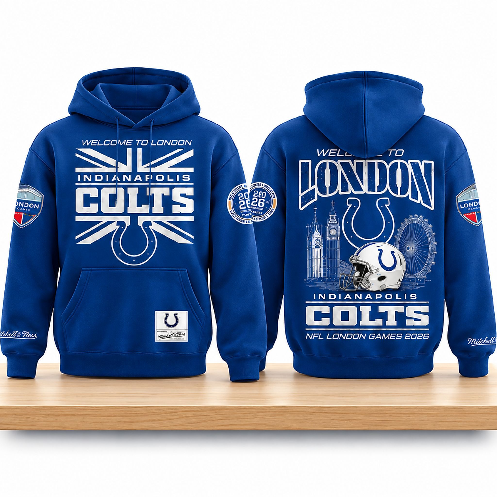 Indianapolis Colts International Games 2026 Hoodie 1 Indianapolis Colts International Games 2026 Hoodie