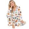 Italy Travel Satin Pajama Set