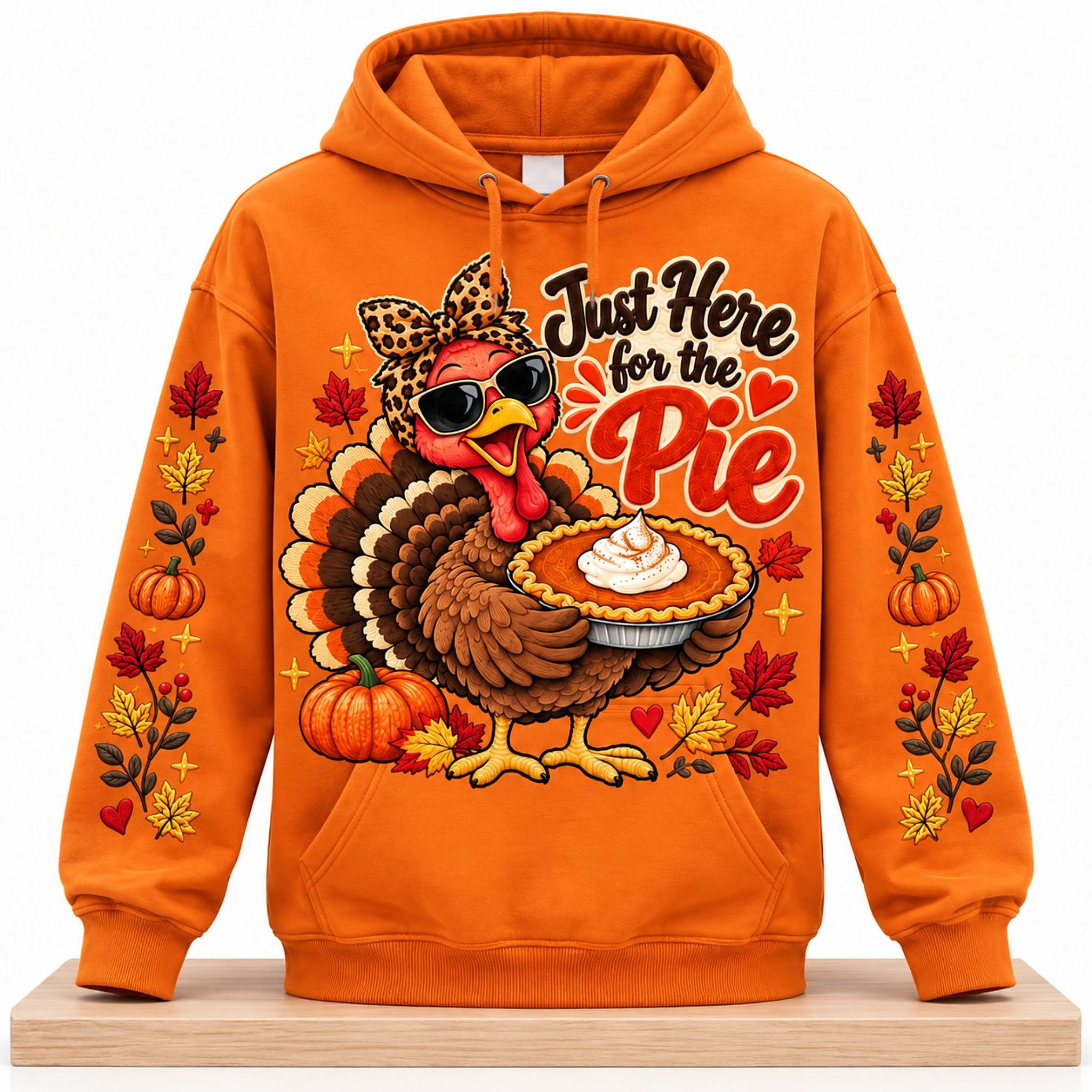 Just Here For The Pie Thanksgiving 2026 Hoodie 1 Just Here For The Pie Thanksgiving 2026 Hoodie 2