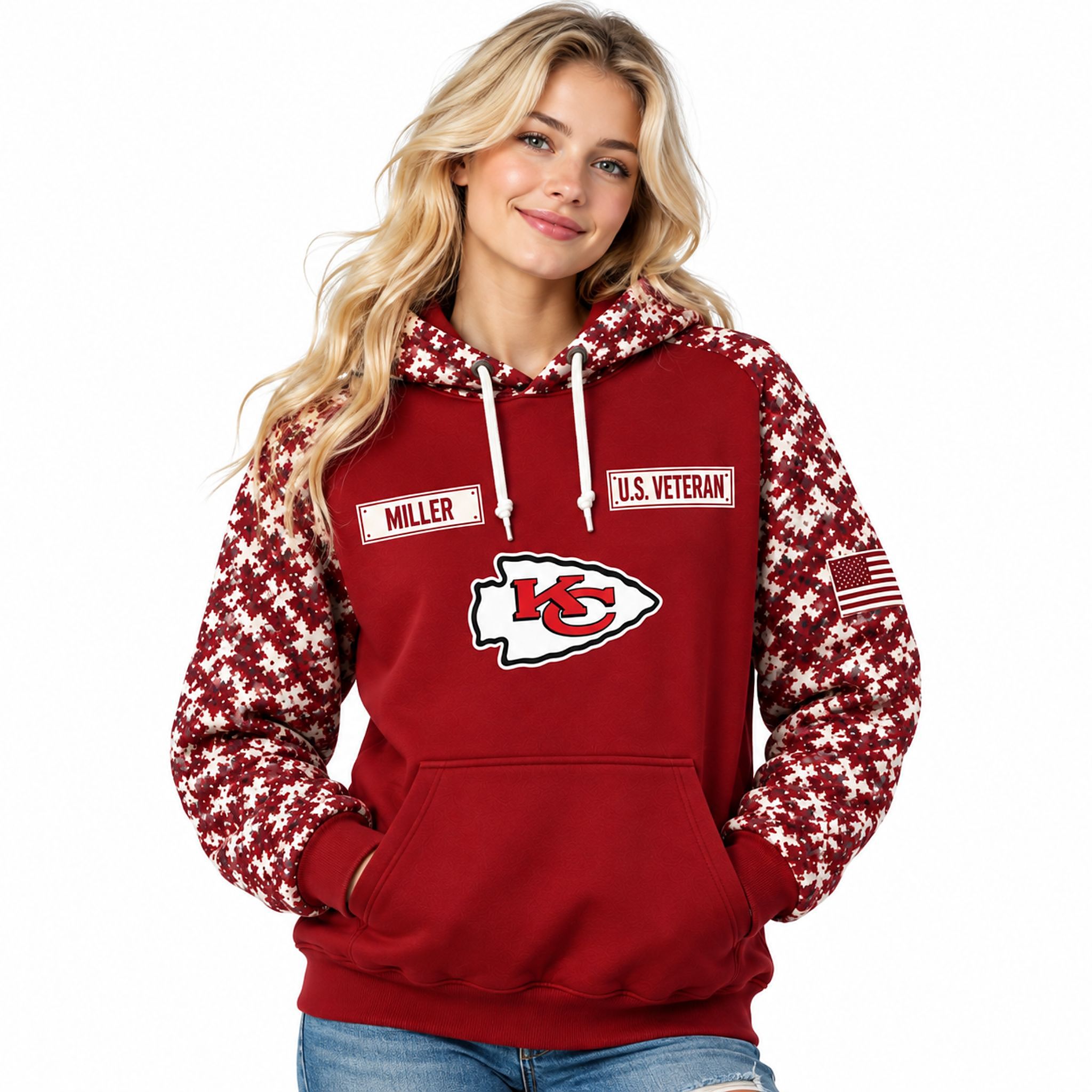 KC Chiefs 250 Years Of Freedom Honor Those Who Served Veteran 2026 Hoodie KC Chiefs 250 Years Of Freedom Honor Those Who Served Veteran 2026 Hoodie