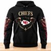 KC Chiefs x Fourth Wing Night Dragons Make A Brighter Sky 2026 Hoodie 3