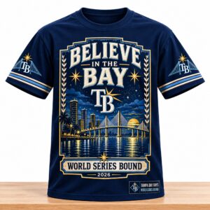 TB Rays Believe in the Bay World Series Bound 2026 Shirt 2
