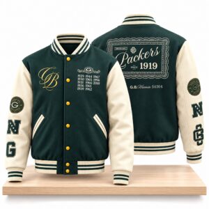 GB Packers Rivalries 2026 Varsity Jacket 2