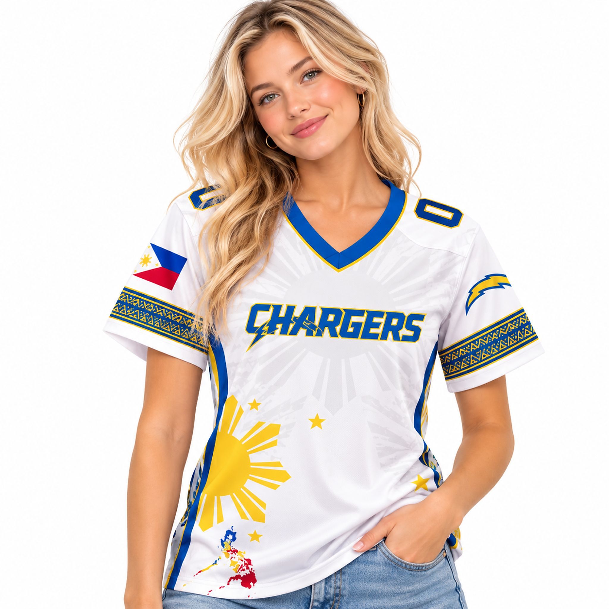 LA Chargers Filipino Heritage 2026 Jersey LA Chargers Filipino Heritage 2026 Jersey