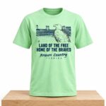 Land Of The Free Home Of The Braves Eagle 2026 Shirt Giveaway