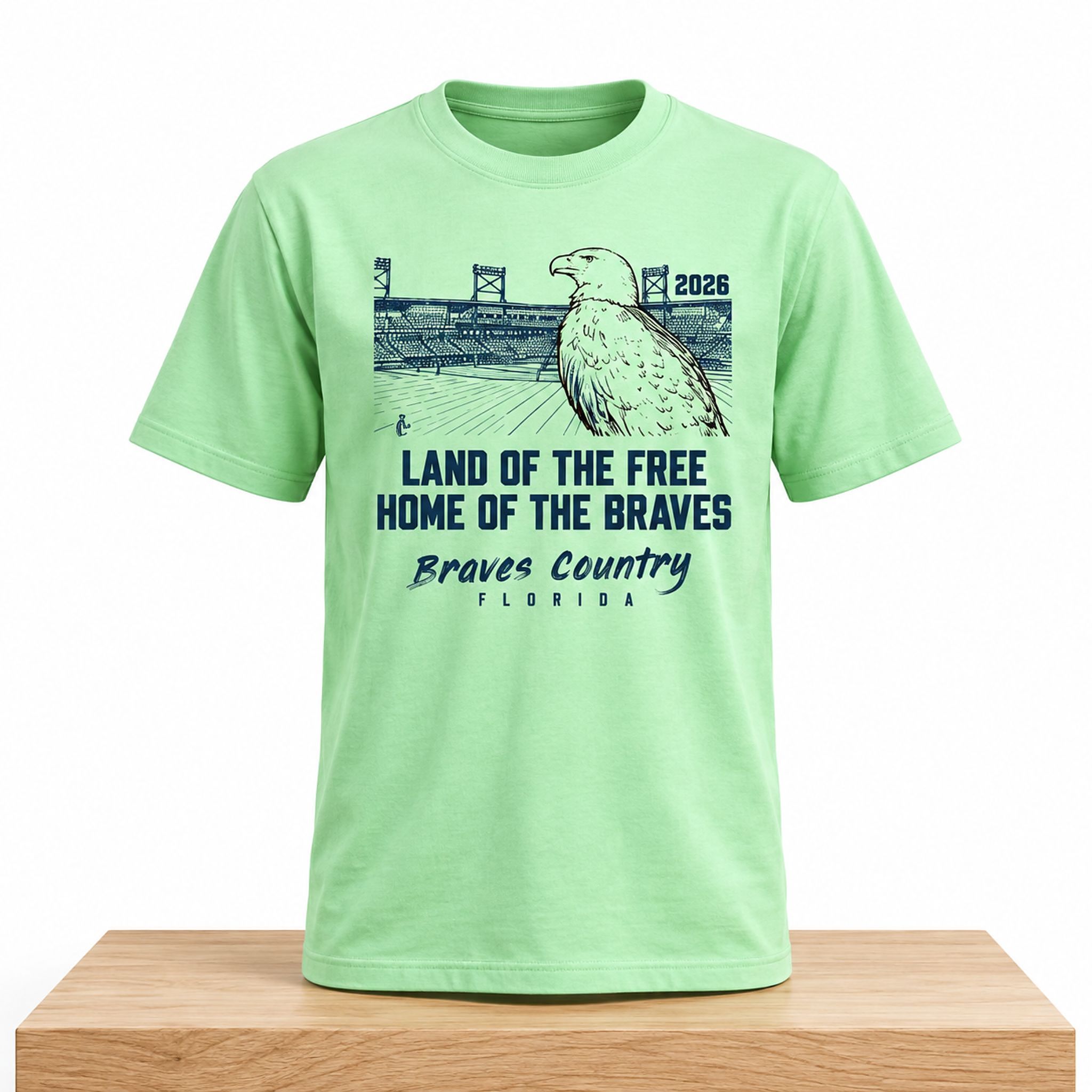 Land Of The Free Home Of The Braves Eagle 2026 Shirt Giveaway 1 Land Of The Free Home Of The Braves Eagle 2026 Shirt Giveaway 2