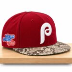 LeBron Phillies World Series 1980 Snakeskin Brim Hat
