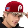 LeBron Phillies World Series 1980 Snakeskin Brim Hat 4 LeBron Phillies World Series 1980 Snakeskin Brim Hat 3