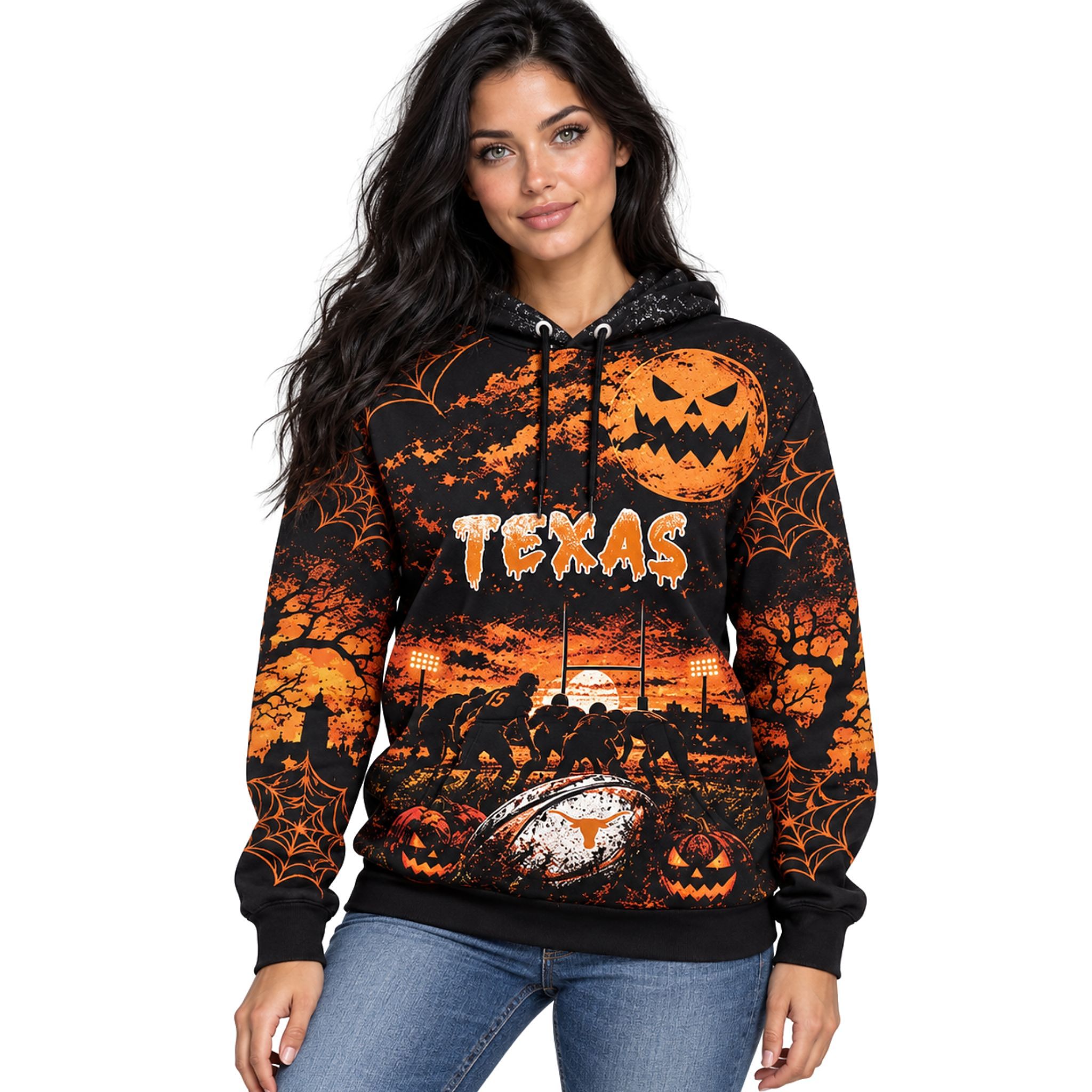 Longhorns Halloween Night 2026 Hoodie 3 Longhorns Halloween Night 2026 Hoodie 3