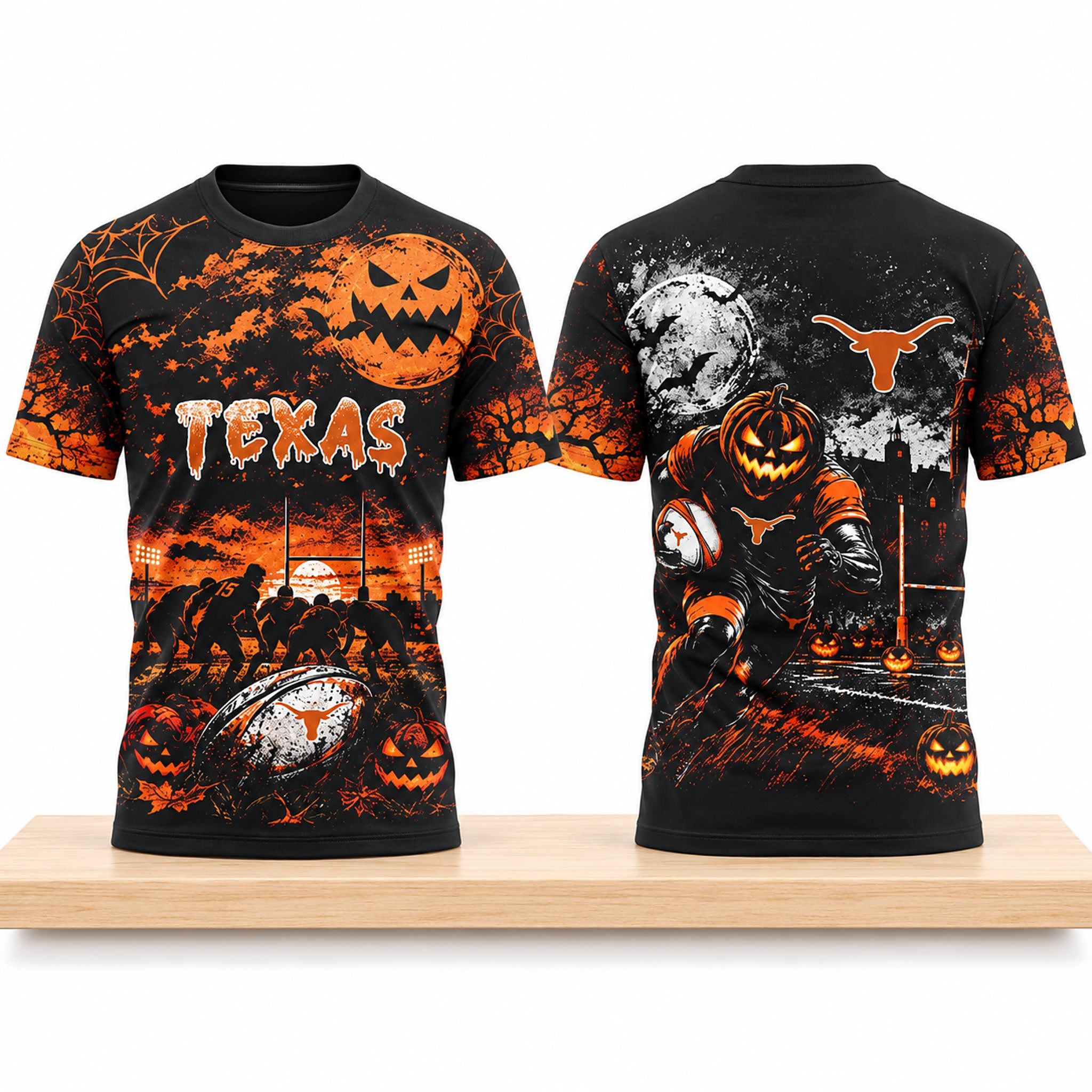 Longhorns Halloween Night 2026 Hoodie 2 Longhorns Halloween Night 2026 Hoodie