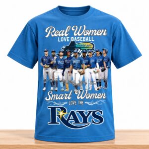TB Rays Real Women Love Baseball Smart Women Love the Rays World Series 2026 Shirt 2