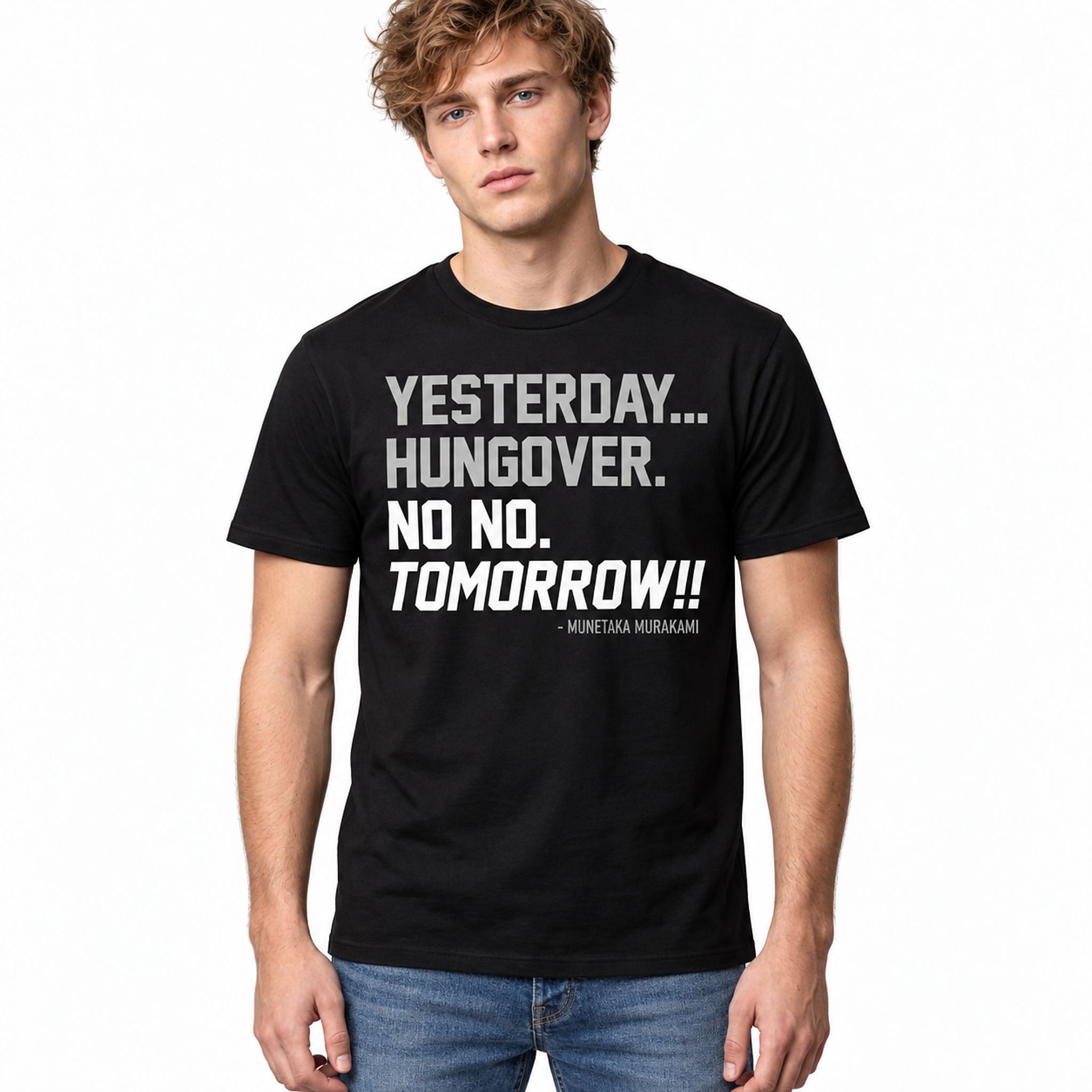 Munetaka Murakami Yesterday Hungover No No Tomorrow Shirt Munetaka Murakami Yesterday Hungover No No Tomorrow Shirt