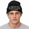 Not Right Now Kitten The Walls Are Closing In On Daddy Beanie Hat