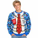 Office Holiday Party Employee of the Year Christmas 2026 Ugly Sweater