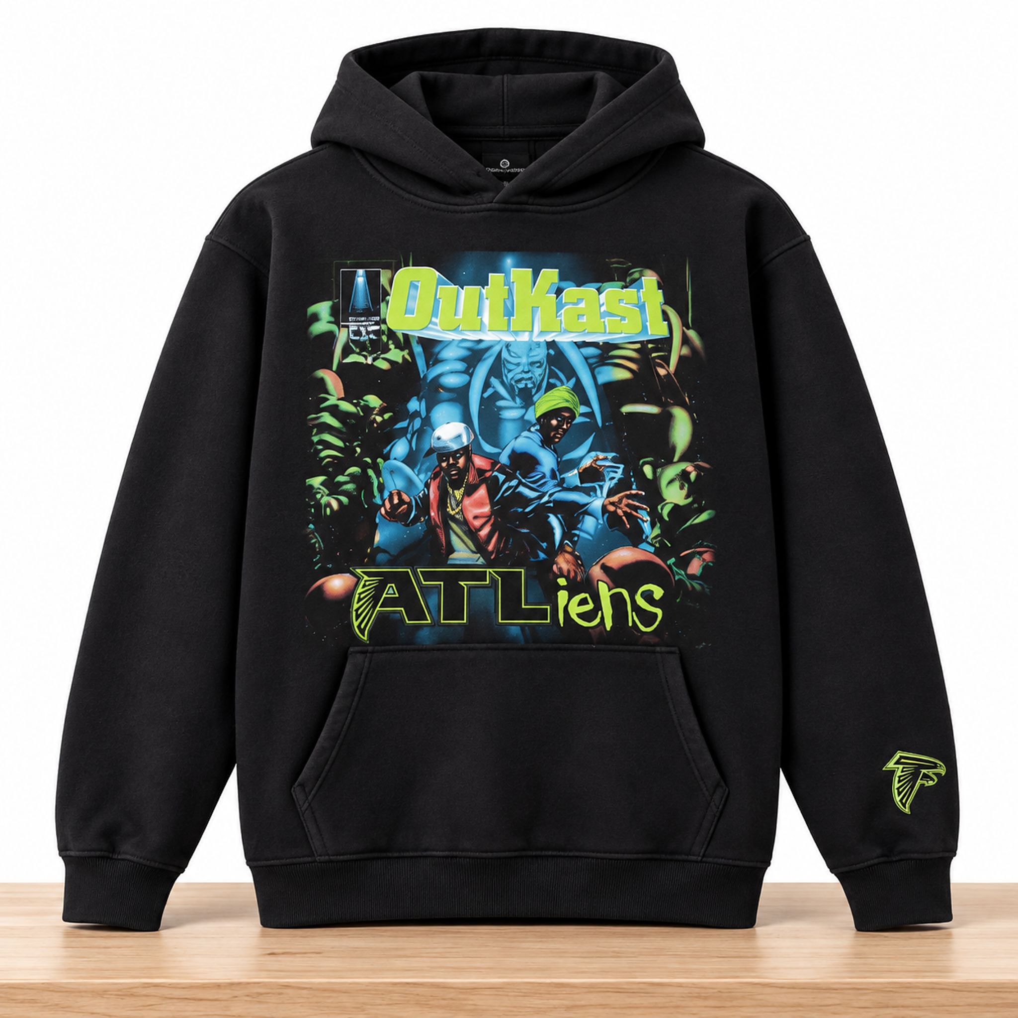 Outkast Falcons 30th Anniversary ATLiens 2026 Shirt 2 Outkast Falcons 30th Anniversary ATLiens 2026 Hoodie 2