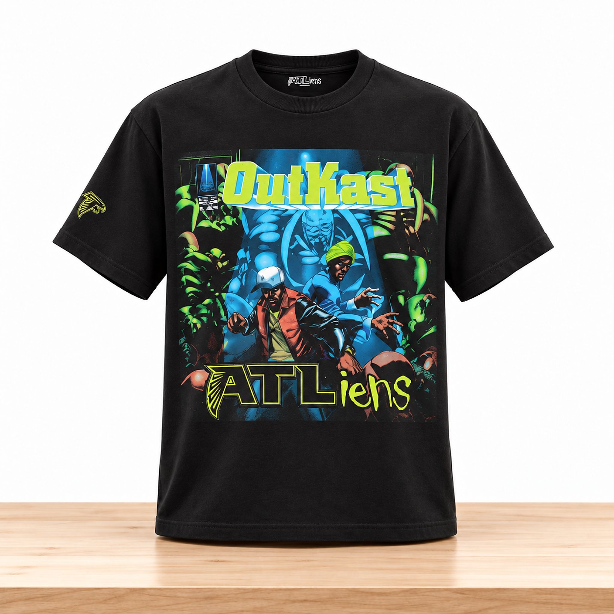 Outkast Falcons 30th Anniversary ATLiens 2026 Shirt 1 Outkast Falcons 30th Anniversary ATLiens 2026 Shirt 2