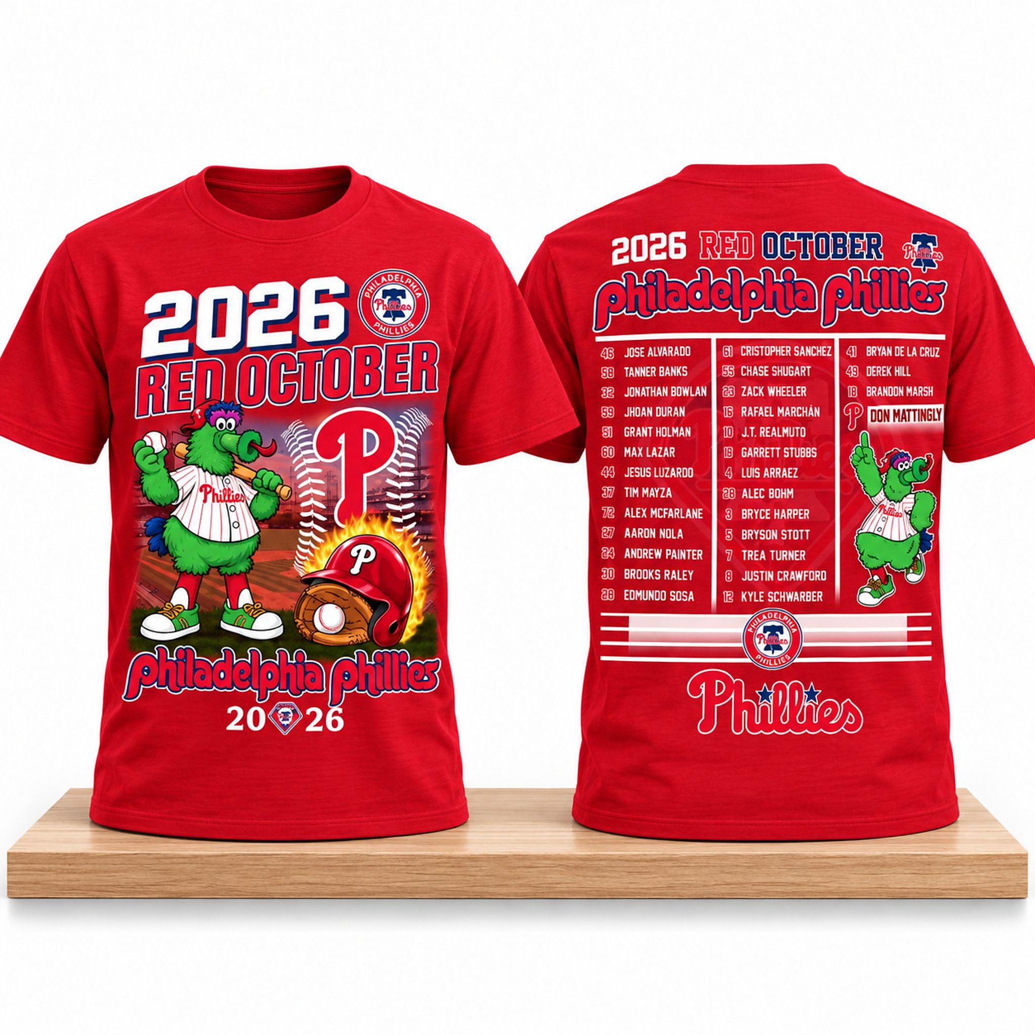 Phillies 2026 Red October Shirt 1 Phillies 2026 Red October Shirt 2