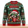Raccoon Stay Merry Christmas 2026 Ugly Sweater 2