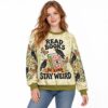 Read Books Be Kind Stay Weird Christmas 2026 Ugly Sweater