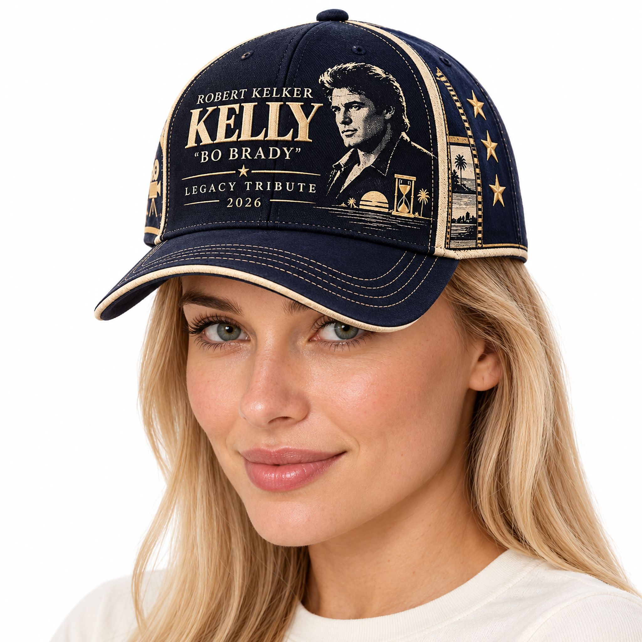 Robert Kelker Bo Brady Legacy Tribute 2026 Hat Robert Kelker Bo Brady Legacy Tribute 2026 Hat