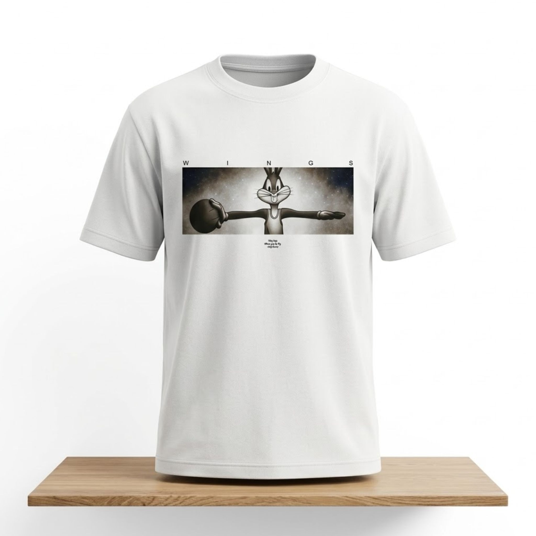 Russell Westbrook Jordan Wings Bugs Bunny Shirt 1 Russell Westbrook Jordan Wings Bugs Bunny Shirt 2