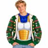 Saiyan Battle Armor Christmas 2026 Ugly Sweater 3 Saiyan Battle Armor Christmas 2026 Ugly Sweater
