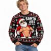 Santa Abs Are Real Christmas 2026 Ugly Sweater