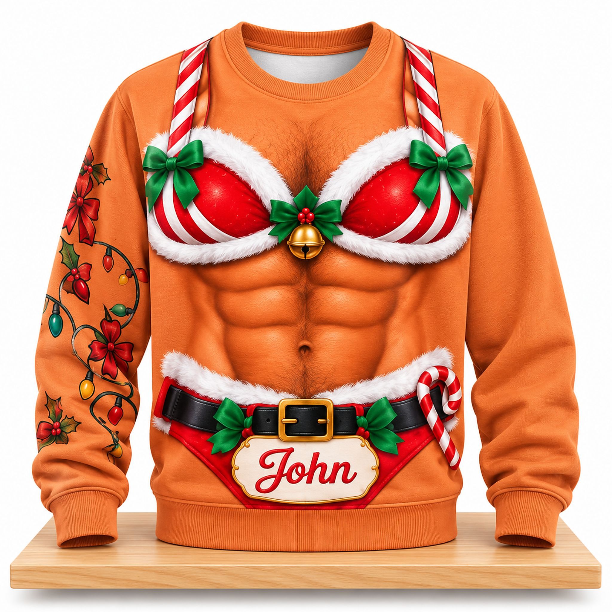 Santa Body Custom Christmas 2026 Ugly Sweater 1 Santa Body Custom Christmas 2026 Ugly Sweater 2