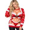Sexy Santa Red Christmas Lingerie Christmas 2026 Ugly Sweater 3 Sexy Santa Red Christmas Lingerie Christmas 2026 Ugly Sweater