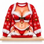 Sexy Santa Red Christmas Lingerie Christmas 2026 Ugly Sweater