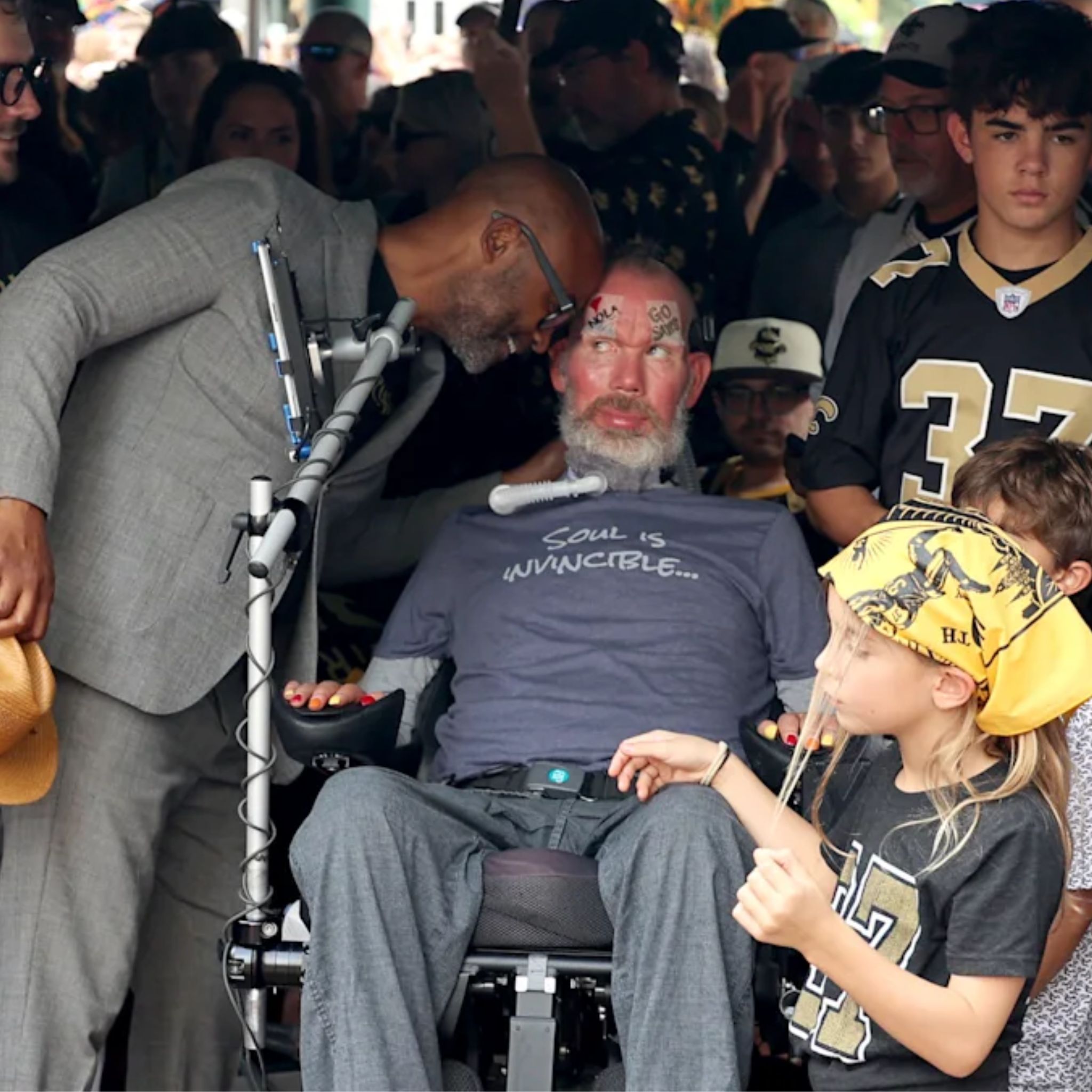 Steve Gleason Soul Is Invicible Shirt Steve Gleason Soul Is Invicible Shirt