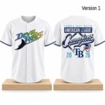 TB Rays 2026 American League Champions Devil Rays Baseball Jersey