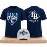 TB Rays 2026 Division Series Champions Distressed Locker Room Take October Shirt