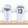 TB Rays Junior Caminero 2026 World Series Champions Jersey 5 TB Rays Junior Caminero 2026 World Series Champions Jersey 2