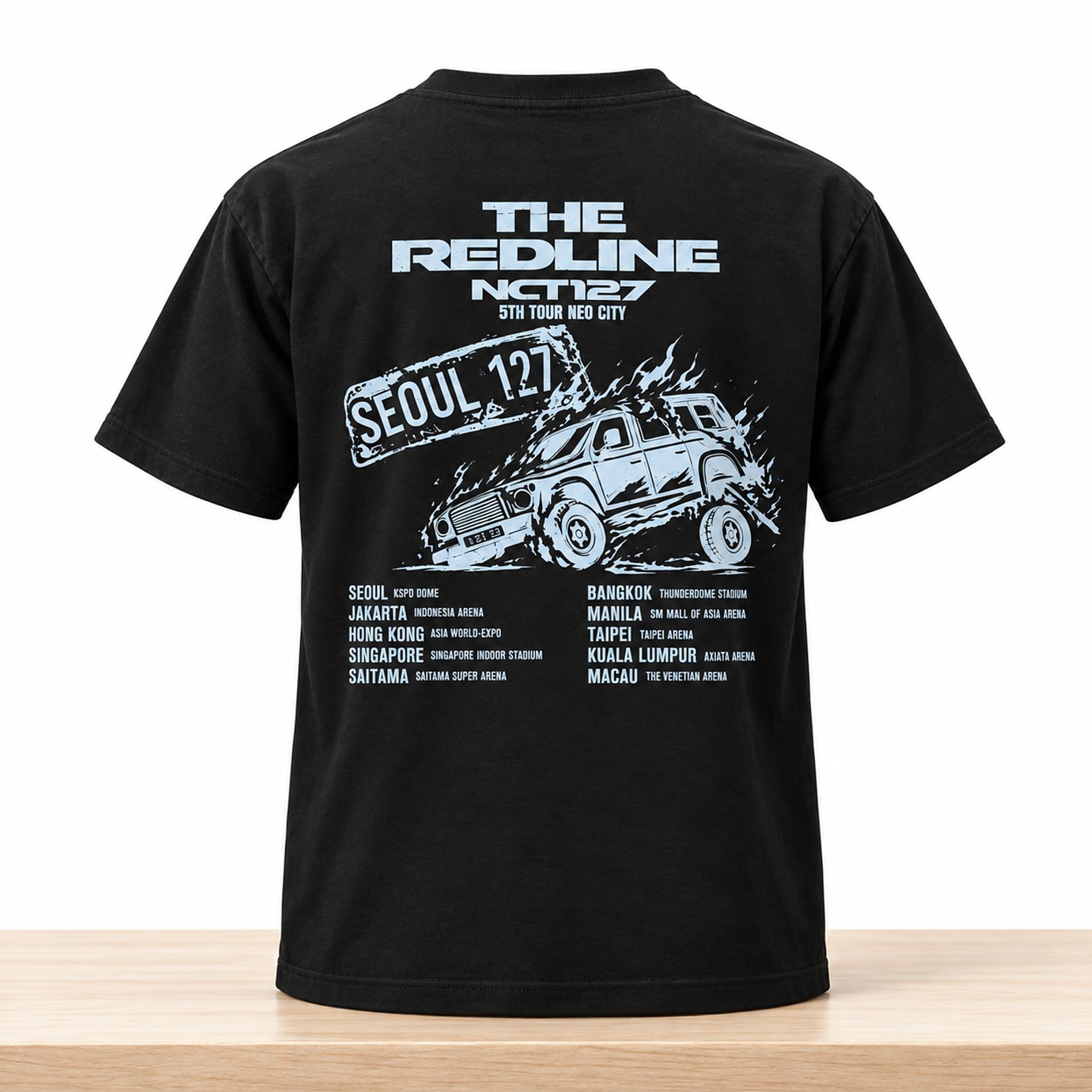 The Redline NCT127 5th Tour Neo City Shirt 1 The Redline NCT127 5th Tour Neo City Shirt 2