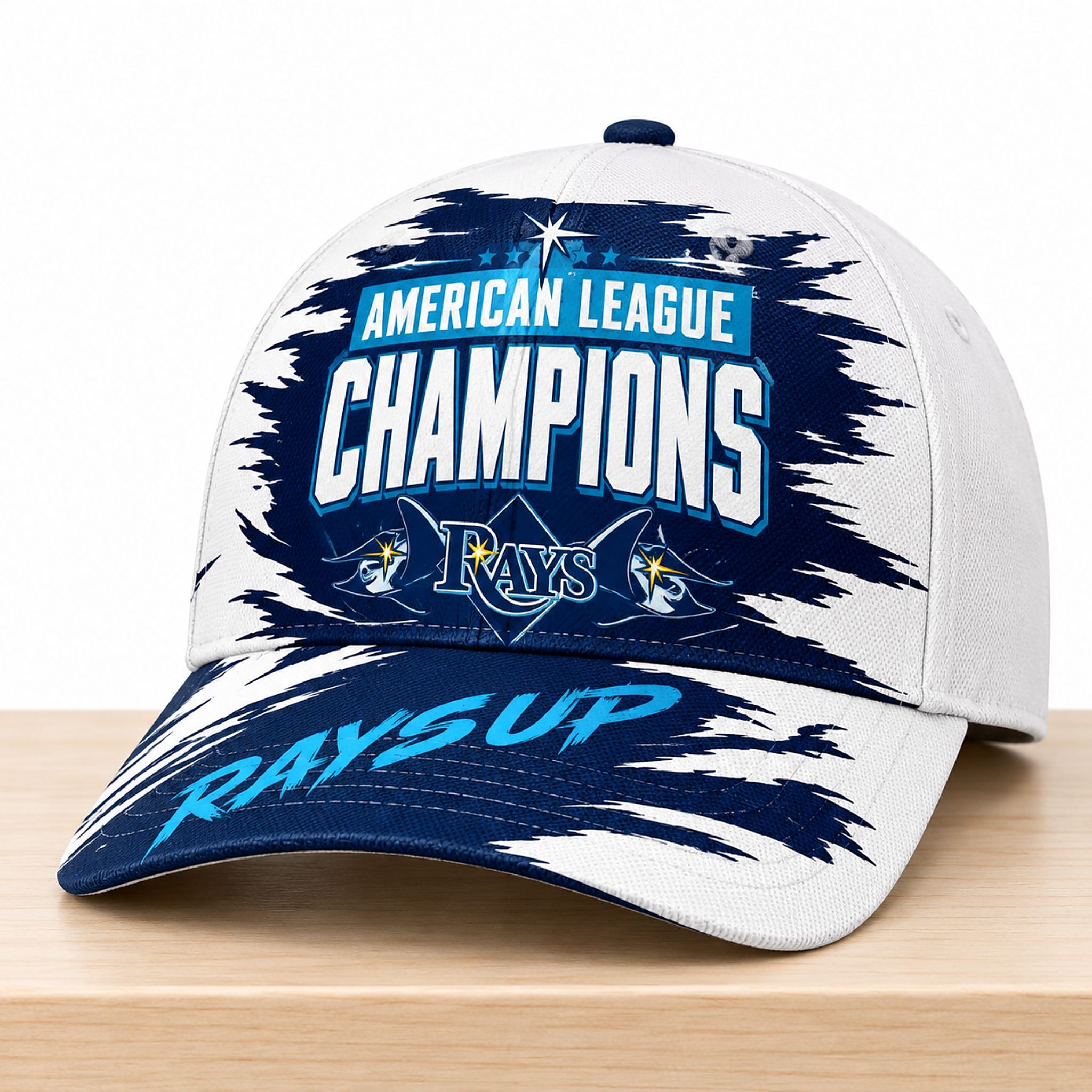 TB Rays American League Champions Rays Up 2026 Hat 1 Tampa Bay Rays American League Champions Rays Up Hat 2