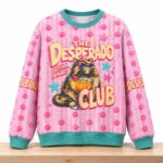 The Desperado Club Cocktail Cat Christmas 2026 Ugly Sweater